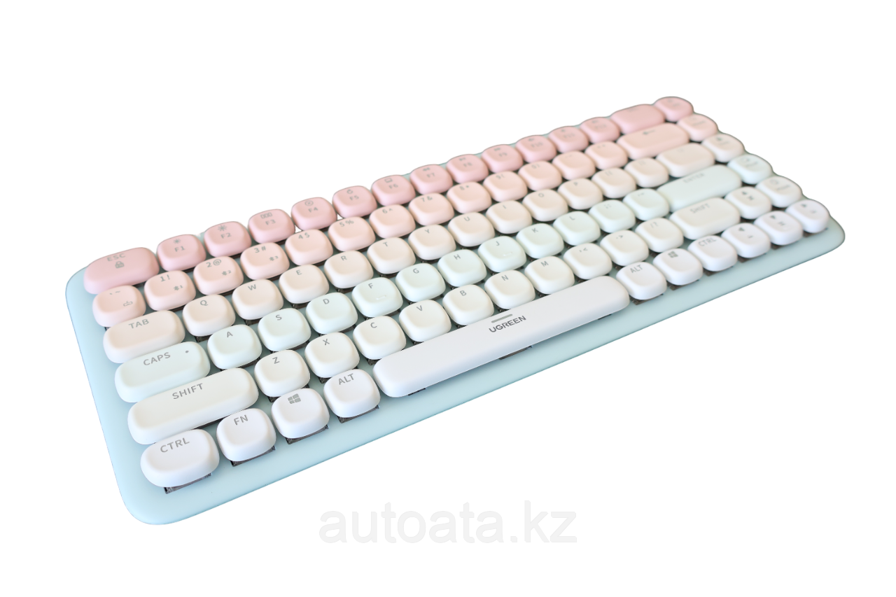 Беспроводная Клавиатура Ugreen FUN+ KU101 розовая - фото 1 - id-p116406127