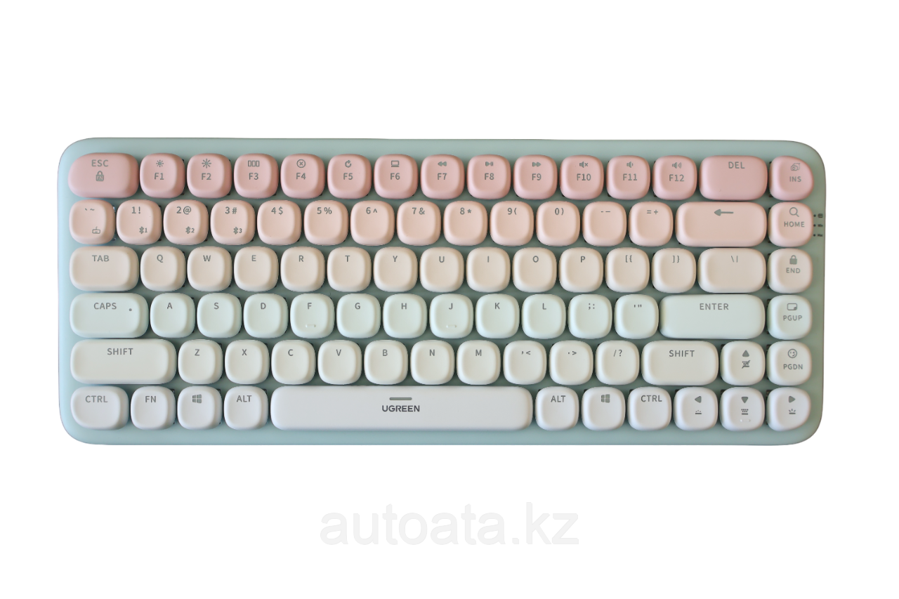 Беспроводная Клавиатура Ugreen FUN+ KU101 розовая - фото 3 - id-p116406127