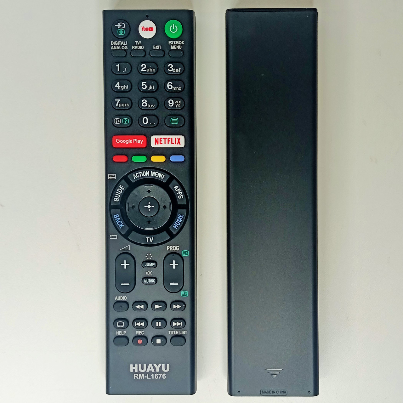 Пульт для телевизора SONY LCD/LED TV RM-L1676 HUAYU - фото 1 - id-p116405215
