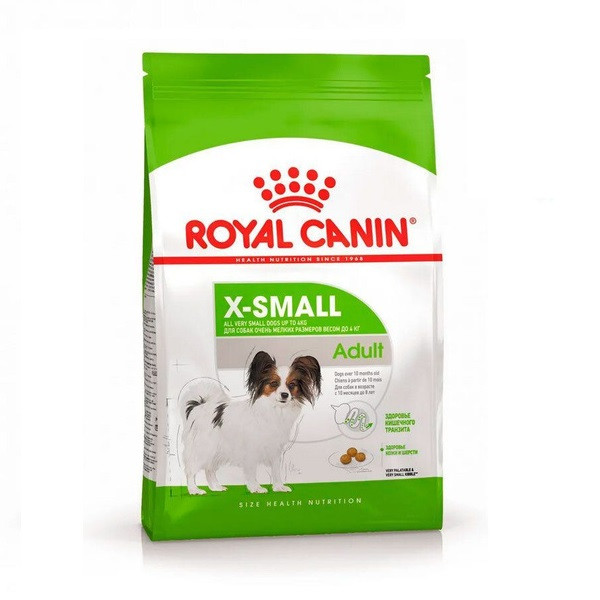 Royal Canin X-SMALL ADULT для щенков мелких пород до 4 кг, 1,5 кг - фото 1 - id-p116406180