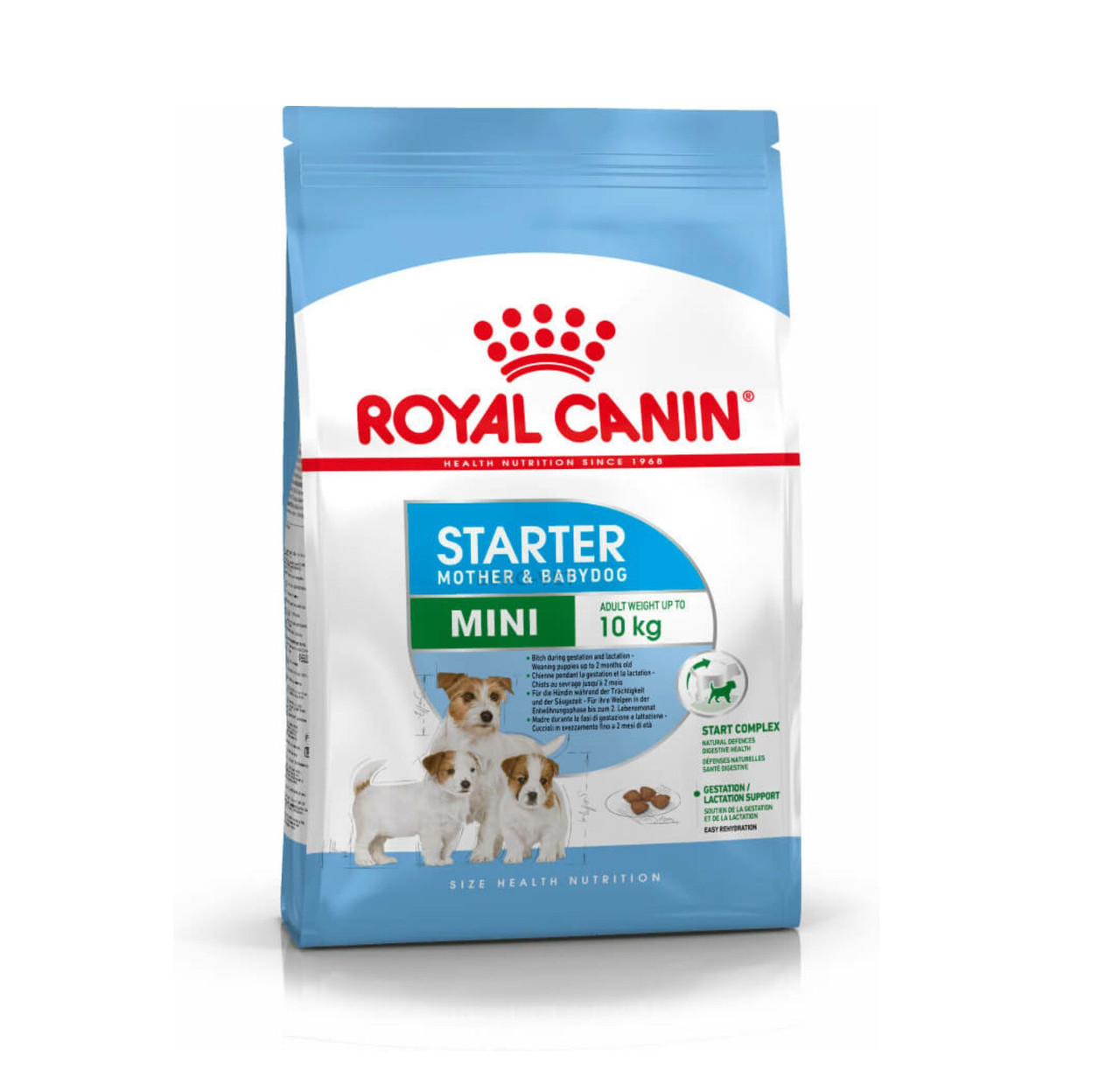 Royal Canin MINI STARTER M&B для щенков до 2-х месяц. и беременных,кормящих сук мелких пород, 4кг - фото 1 - id-p116406188