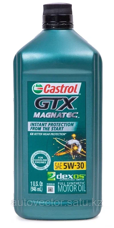 Масло моторное Castrol GTX 5W-30 синтетика API SP/SN Plus/SN;SM - фото 1 - id-p107150063