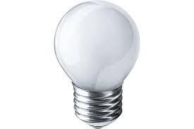 Лампа накаливания 94 311 NI-C-40-230-E27-FR Матовая шар - фото 2 - id-p116406673