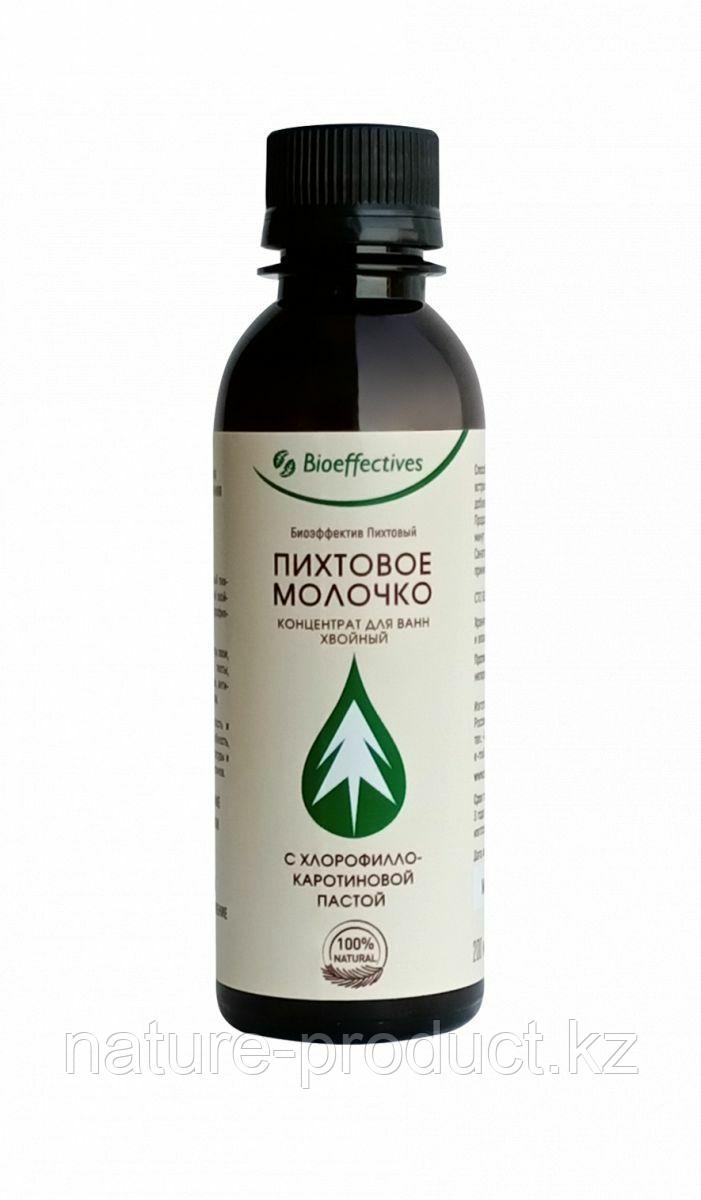 Пихтовое молочко для ванн с хлорофилло-каротиновой пастой, 200 мл., Bioeffective - фото 1 - id-p116406697