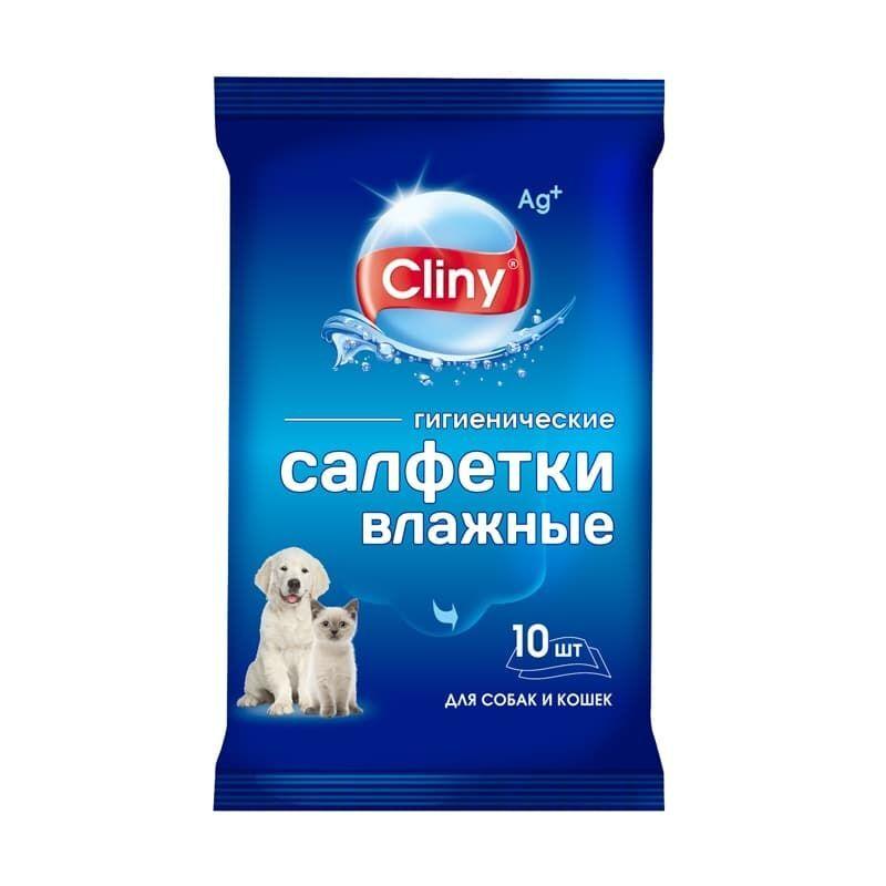 Cliny Салфетки влажные для животных