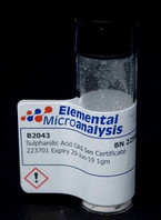 Стандарт сульфаниловая кислоты для элементного анализа (B2043)