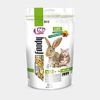 Lolo pets фруктовый корм для хомяков и кроликов, 600 г.