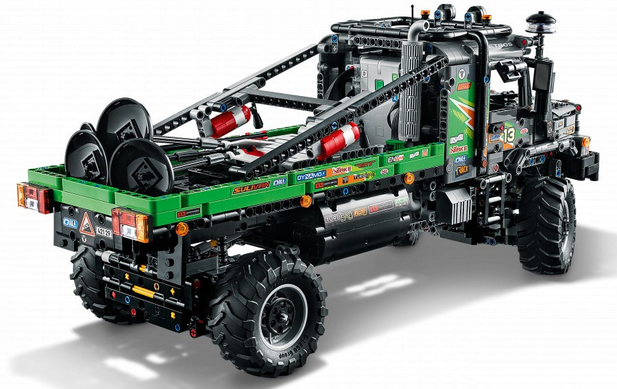 42129 Lego Technic Полноприводный грузовик-внедорожник Mercedes-Benz Zetros, Лего Техник - фото 7 - id-p116281065