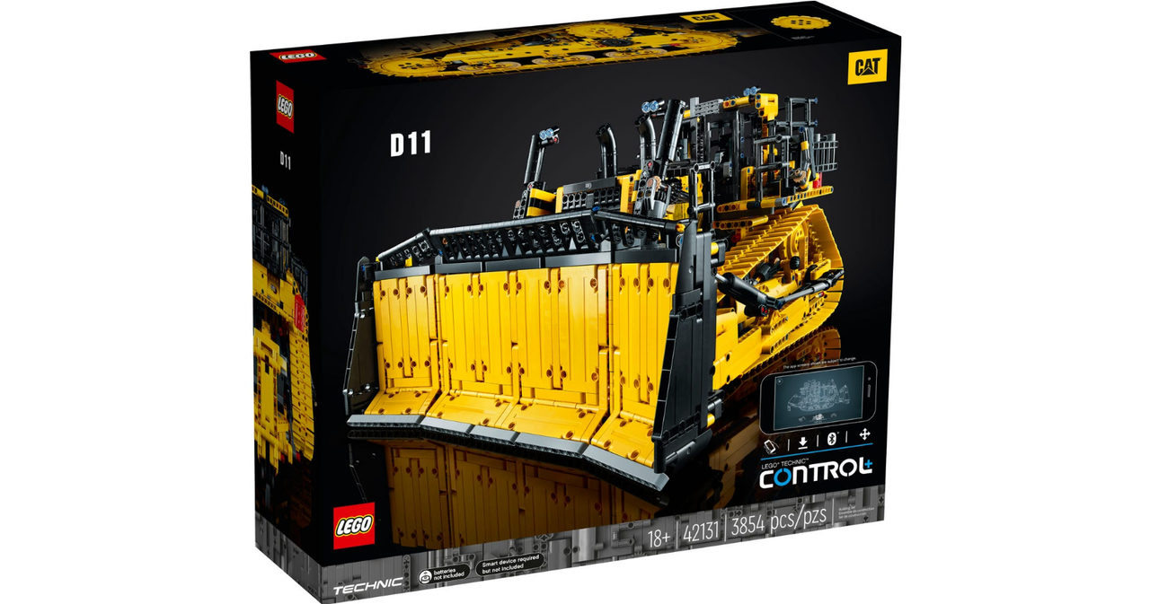 42131 Lego Technic Бульдозер Cat D11 на пульте управления, Лего Техник - фото 1 - id-p116281063