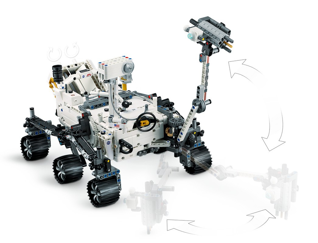 42158 Lego Technic Марсоход NASA «Настойчивость» Лего Техник - фото 6 - id-p116281044