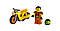 60297 Lego City Stuntz Разрушительный трюковый мотоцикл, Лего город Сити, фото 3