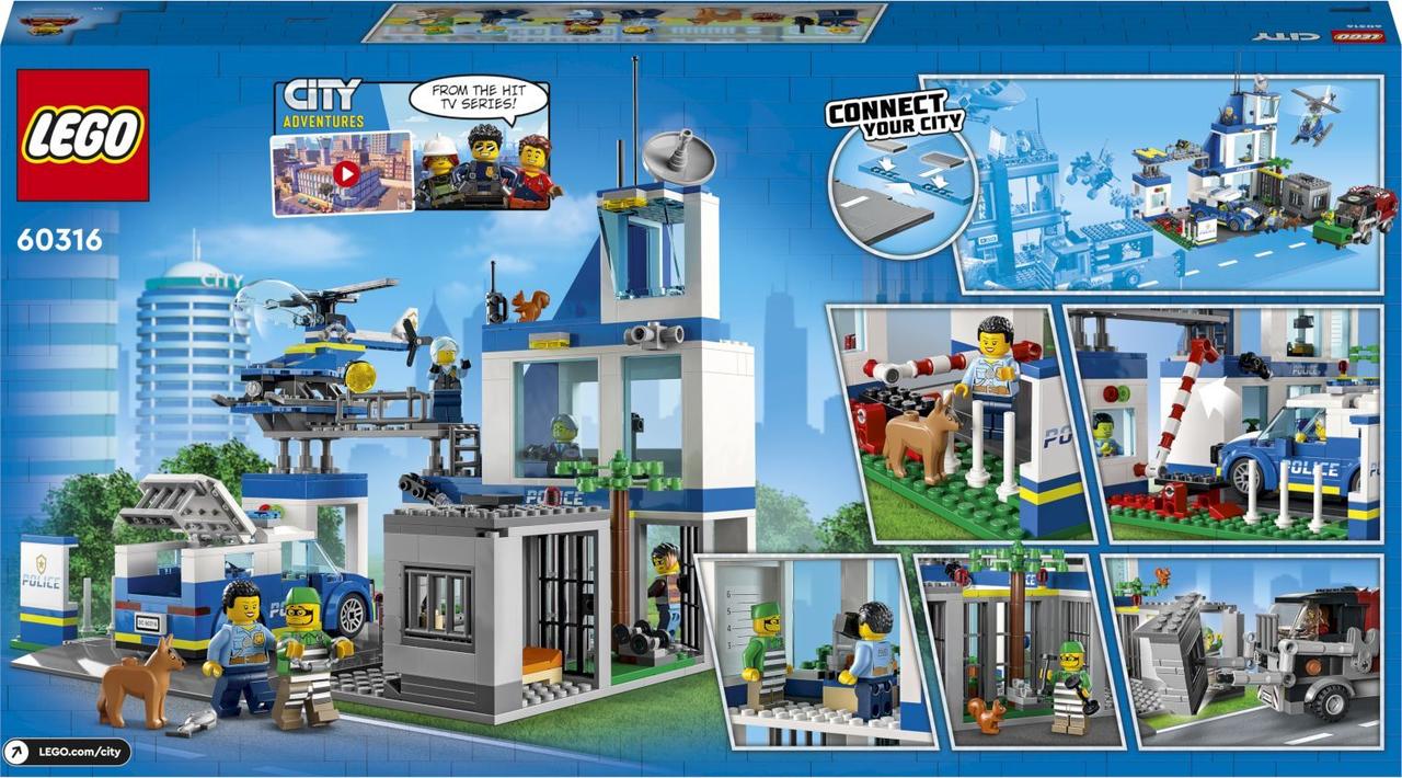60316 Lego City Полицейский участок, Лего город Сити - фото 2 - id-p116280934