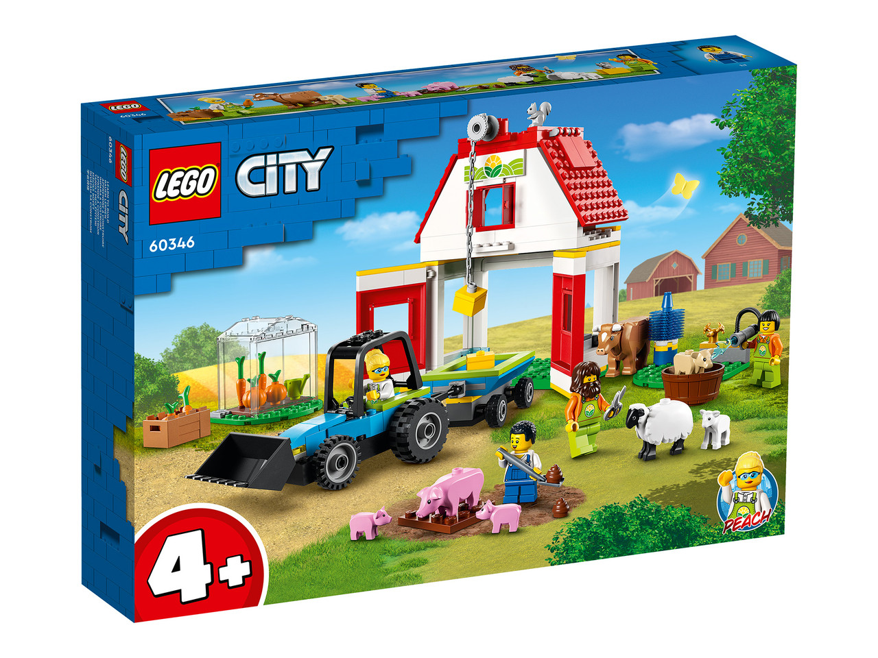 60346 Lego City Ферма и амбар с животными, Лего Город Сити - фото 1 - id-p116280915