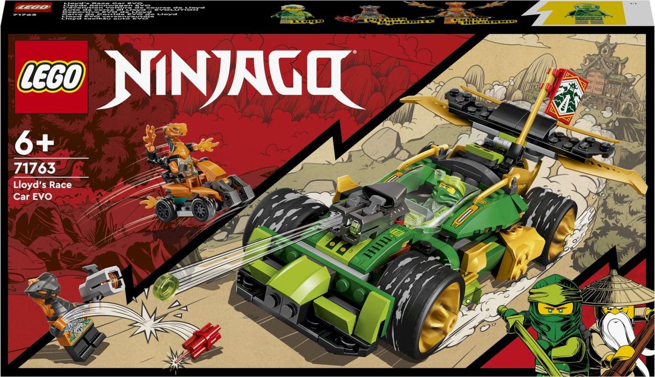 71763 Lego Ninjago Гоночный автомобиль ЭВО Ллойда, Лего Ниндзяго - фото 1 - id-p116280771