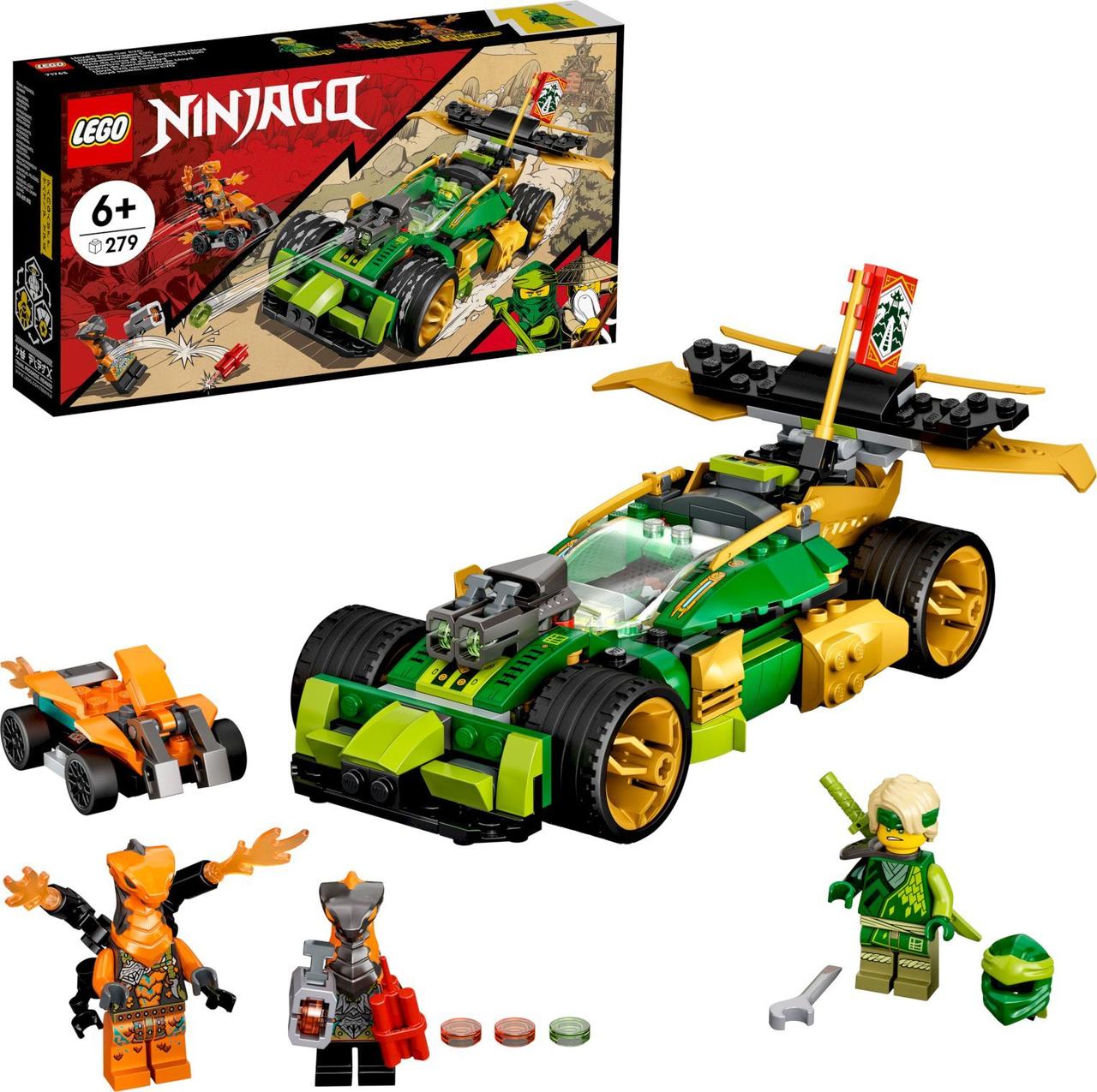 71763 Lego Ninjago Гоночный автомобиль ЭВО Ллойда, Лего Ниндзяго - фото 3 - id-p116280771