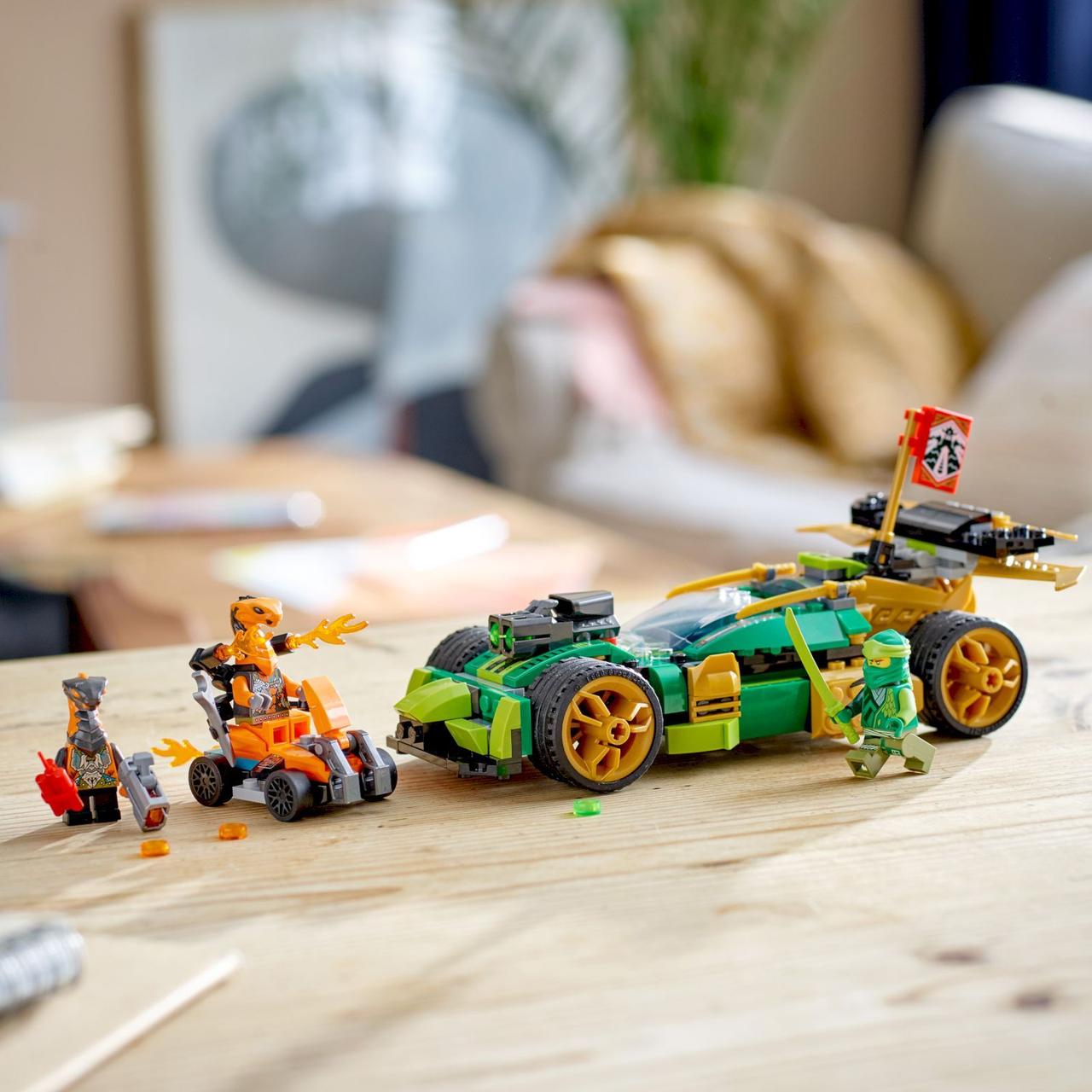 71763 Lego Ninjago Гоночный автомобиль ЭВО Ллойда, Лего Ниндзяго - фото 4 - id-p116280771