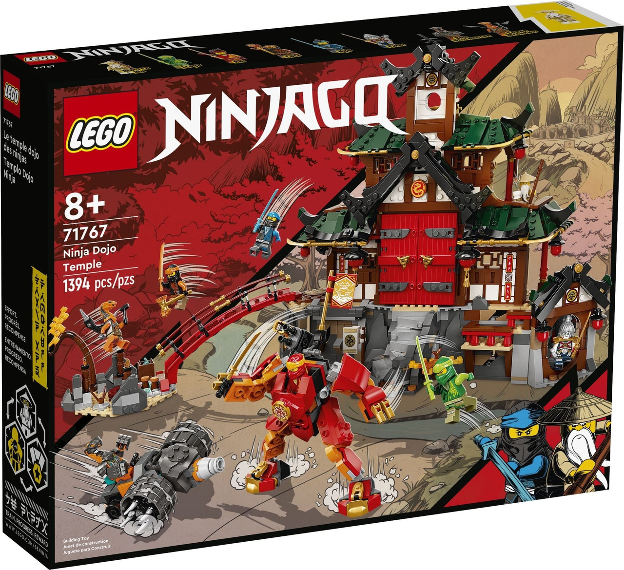 71767 Lego Ninjago Храм-додзё ниндзя, Лего Ниндзяго