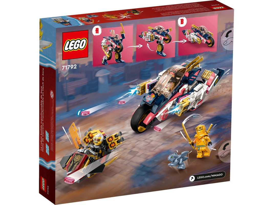 71792 Lego Ninjago Робот-трансформер Соры, Лего Ниндзяго - фото 2 - id-p116280752