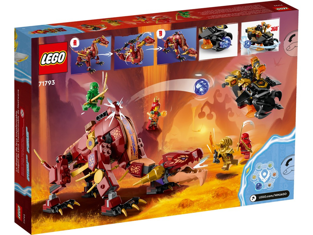 71793 Lego Ninjago Трансформация Лавового дракона, Лего Ниндзяго - фото 2 - id-p116280750