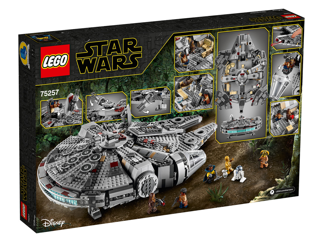 75257 Lego Star Wars Сокол Тысячелетия, Лего Звездные войны - фото 2 - id-p116280742