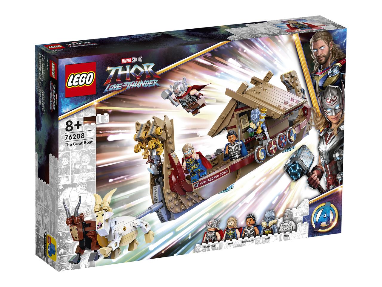 76208 Lego Super Heroes Козья лодка, Лего Супергерои Marvel - фото 1 - id-p116280649