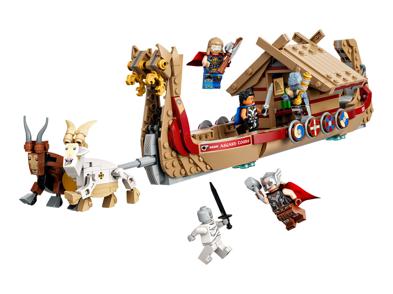 76208 Lego Super Heroes Козья лодка, Лего Супергерои Marvel - фото 3 - id-p116280649