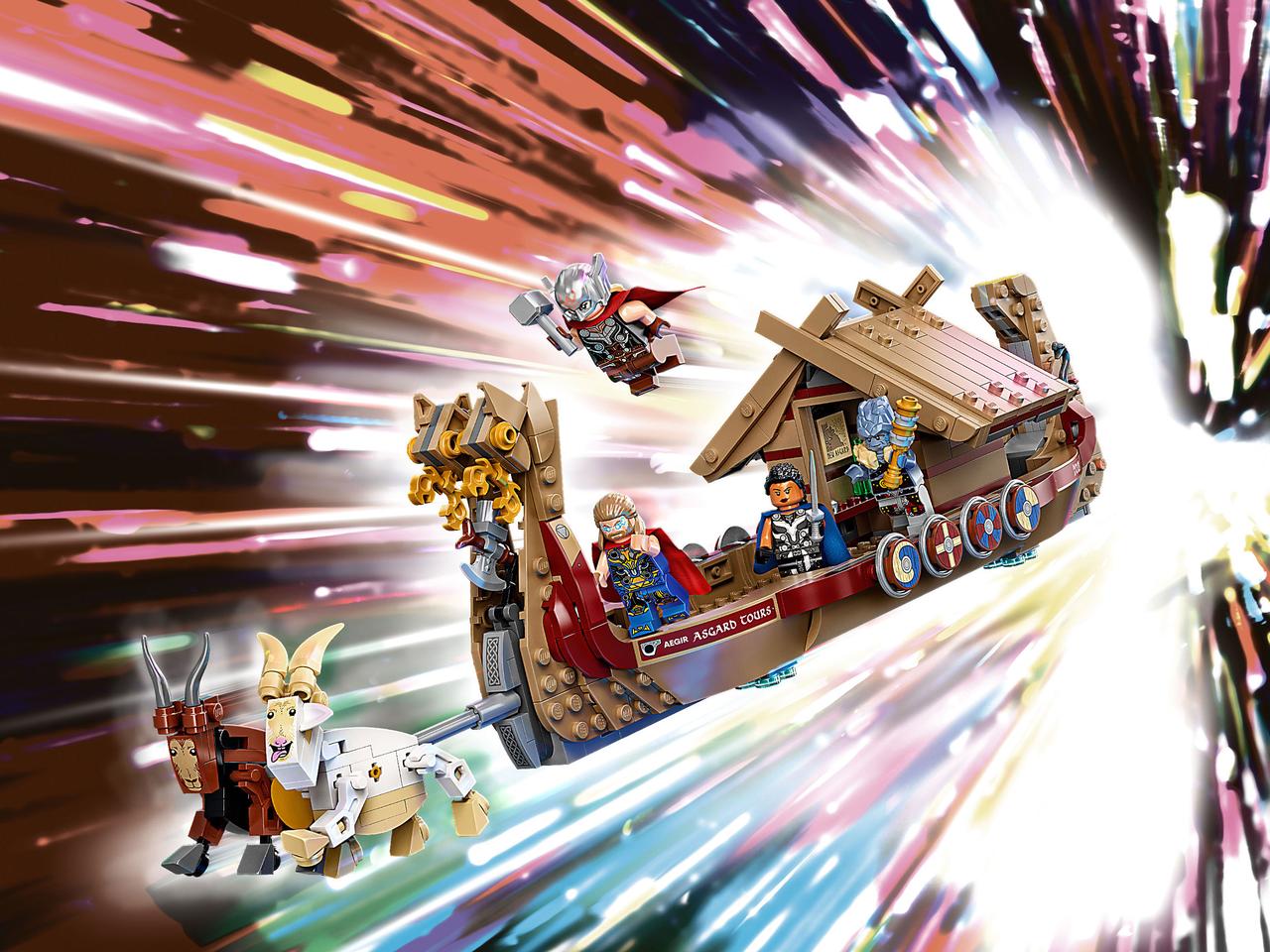 76208 Lego Super Heroes Козья лодка, Лего Супергерои Marvel - фото 4 - id-p116280649