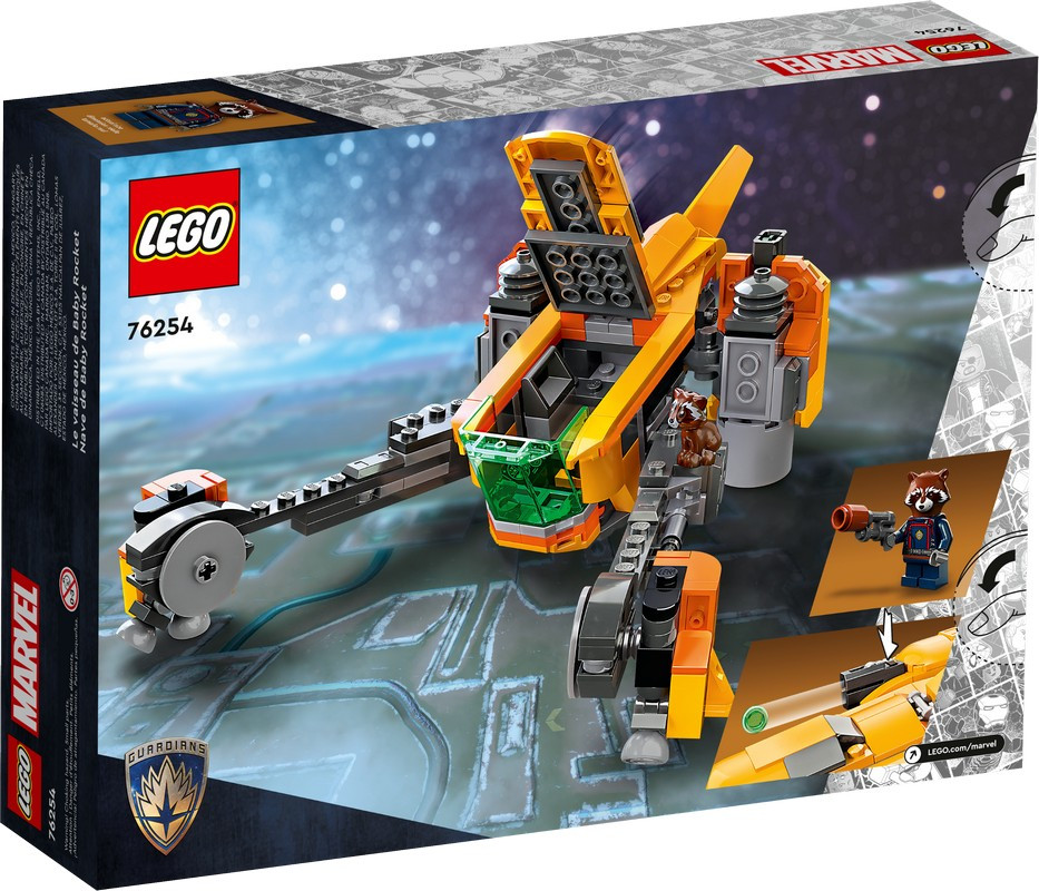 76254 Lego Super Heroes Корабль малыша Ракеты, Лего Супергерои Marvel - фото 2 - id-p116280642