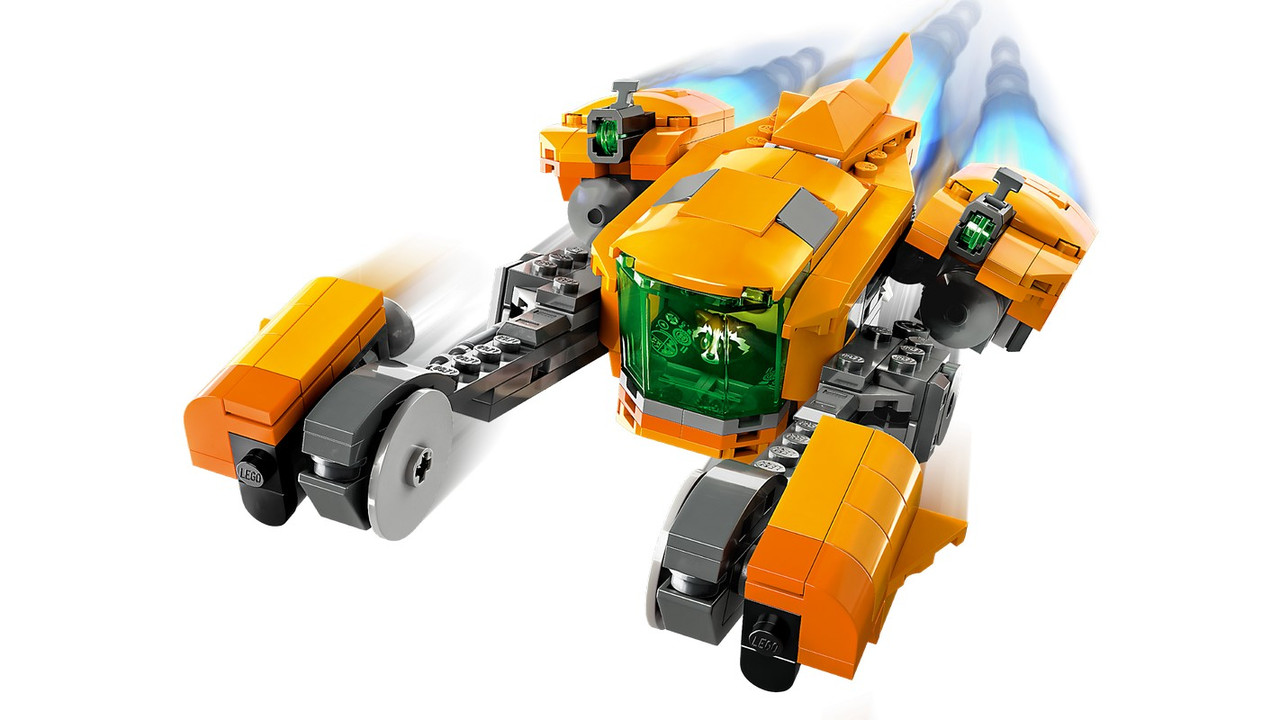 76254 Lego Super Heroes Корабль малыша Ракеты, Лего Супергерои Marvel - фото 5 - id-p116280642