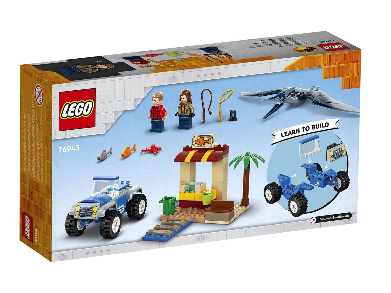 76943 Lego Jurassic World Погоня за птеранодоном, Лего Мир Юрского периода - фото 2 - id-p116280598