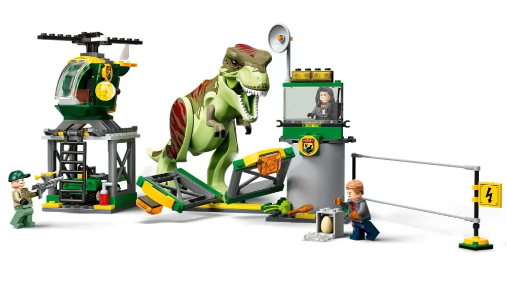 76944 Lego Jurassic World Побег тираннозавра, Лего Мир Юрского периода - фото 3 - id-p116280597