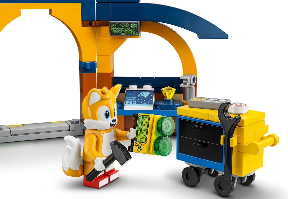 76991 Lego Sonic Мастерская Тейлза и Самолет Торнадо Лего Соник - фото 5 - id-p116280588