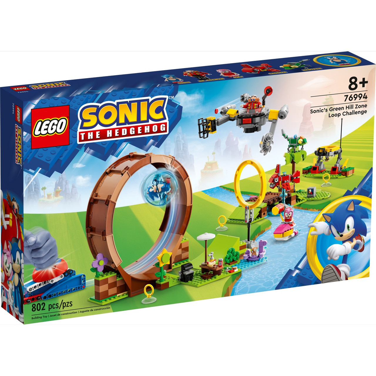 76994 Lego Sonic Испытание Зоны Зеленого холма Соника Лего Соник - фото 1 - id-p116280582