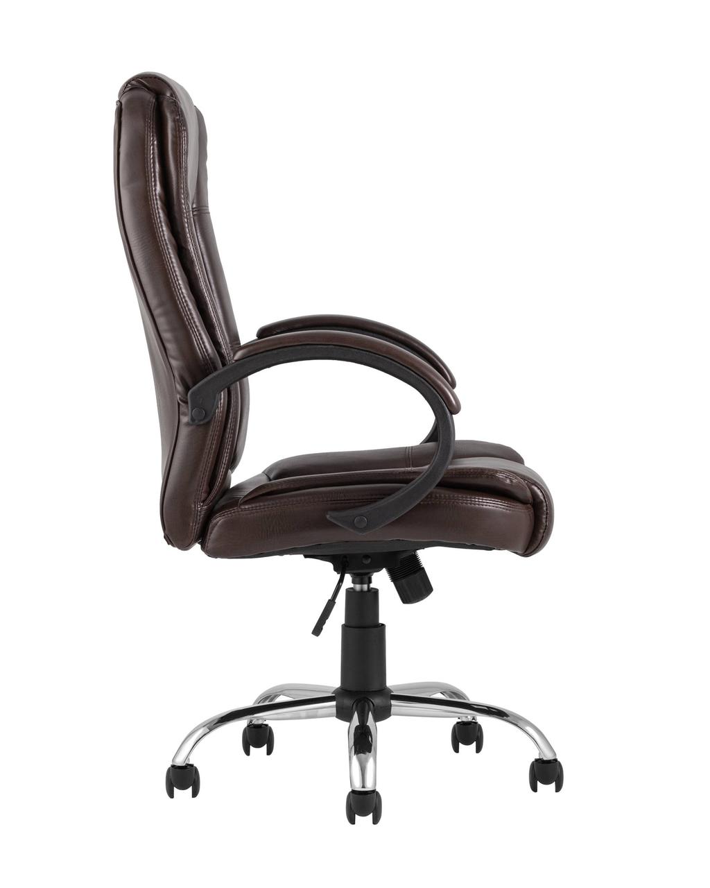 Кресло руководителя TopChairs Atlant коричневое - фото 2 - id-p115915348