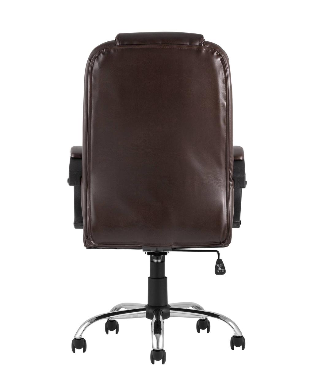 Кресло руководителя TopChairs Atlant коричневое - фото 3 - id-p115915348