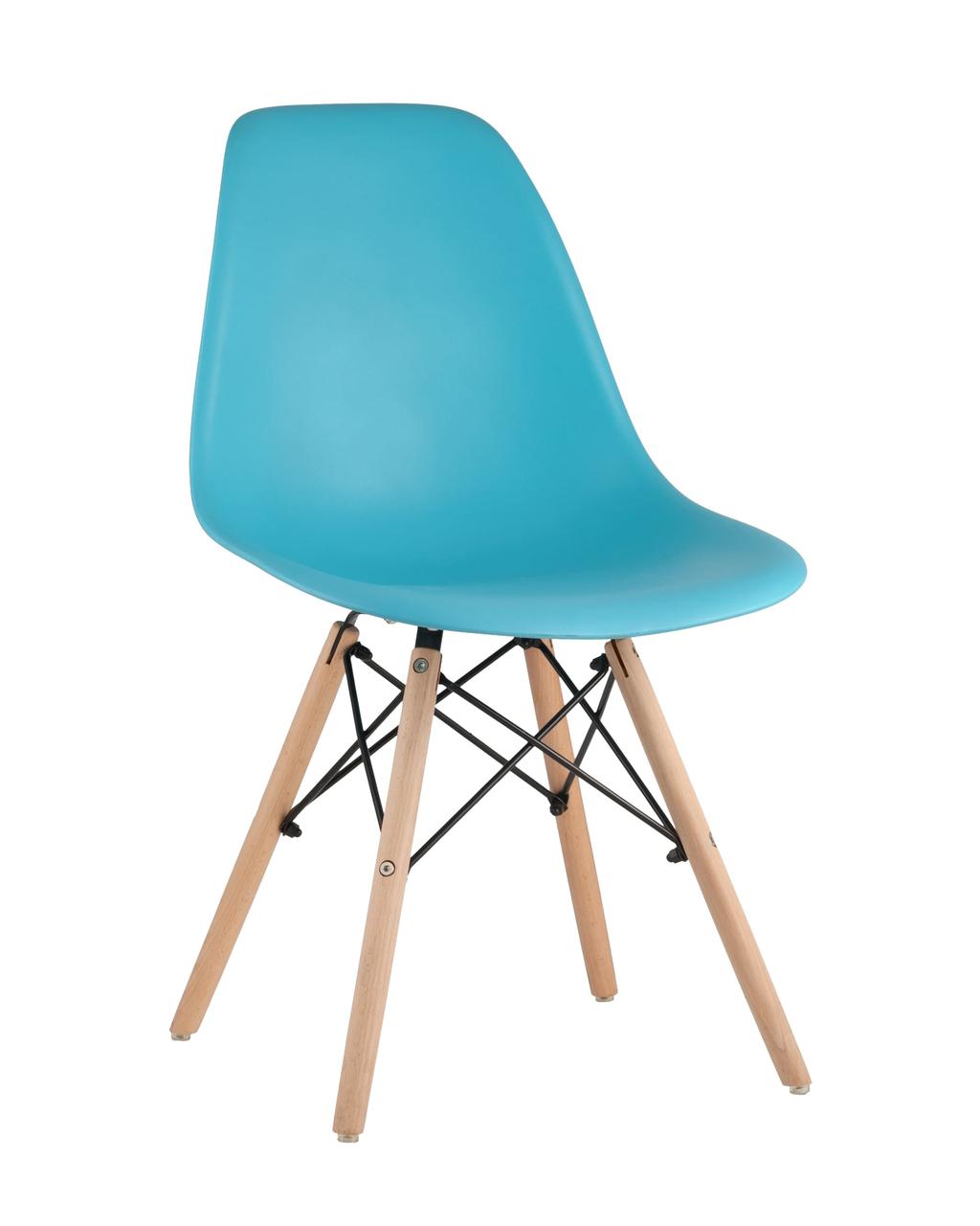 Стул Eames DSW бирюзовый, фото 1