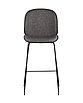 Стул барный Beetle PU со спинкой серый, фото 3