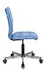 Кресло Бюрократ CH-330M/VELV86 голубой Velvet 86 крестовина металл, фото 2