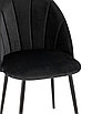 Стул Логан NEW велюр черный, фото 2