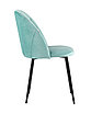 Стул Логан NEW велюр пыльно-голубой, фото 4