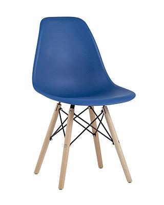 Стул Eames Style DSW синий x4