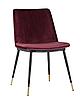 Стул Мелисса велюр бордовый, фото 2