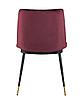 Стул Мелисса велюр бордовый, фото 5