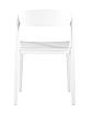 Стул Moris пластик белый, фото 4