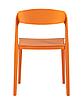 Стул Moris пластик оранжевый, фото 4
