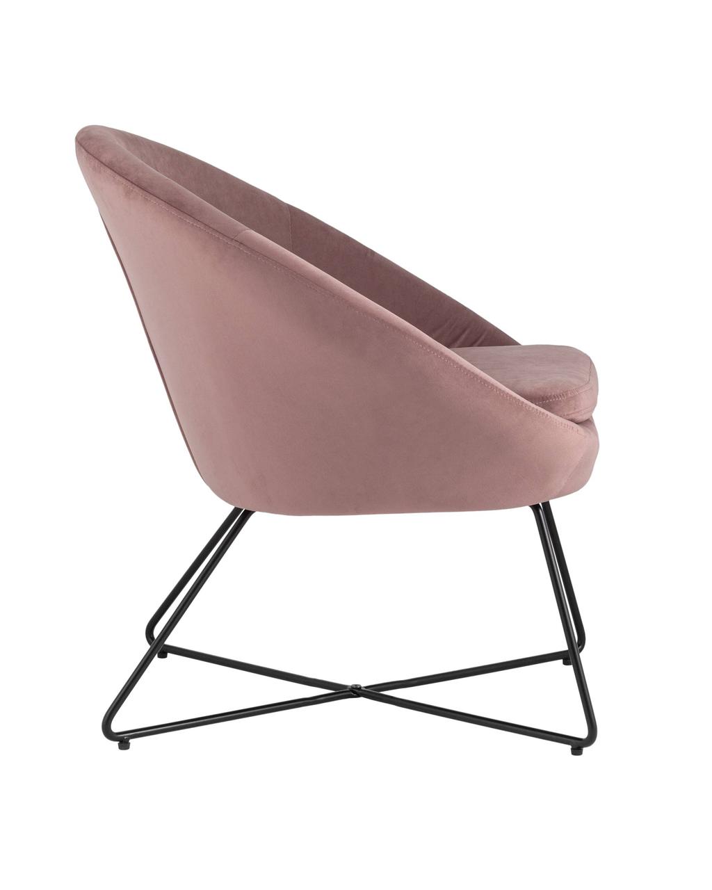 Кресло Колумбия пыльно-розовое - фото 3 - id-p115889816