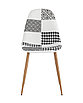 Стул Валенсия SN пэчворк черно-белый, фото 2