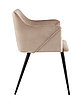 Стул с подлокотниками Джоэл велюр бежевый, фото 4
