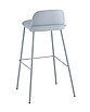 Стул барный Mist серо-голубой, фото 5