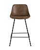 Стул полубарный TEXAS экокожа коричневый, фото 3